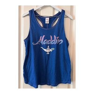 Disney Aladdin Blue Tank Top